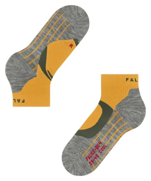 Women RU4 Endurance Cool Short Women Running Short Sock Lemonade FALKE Running Socks