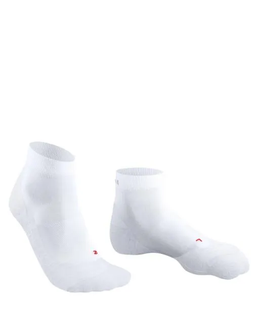 Women RU4 Endurance Short Women Running Short Sock White FALKE Running Socks