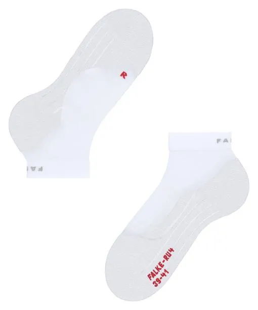 Women RU4 Endurance Short Women Running Short Sock White FALKE Running Socks