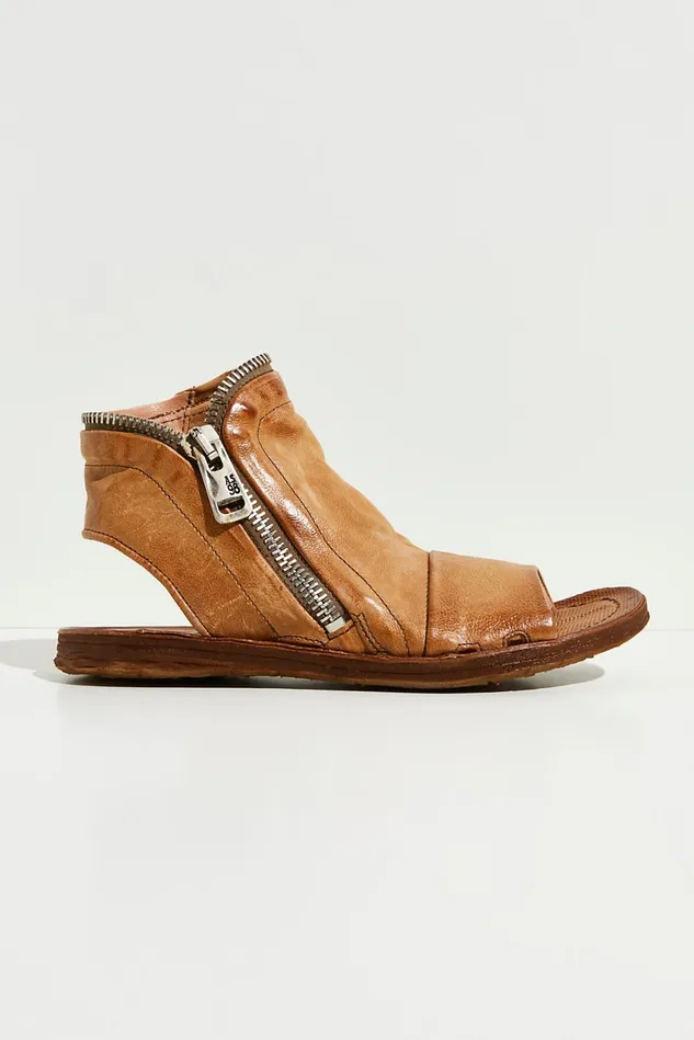 Women Sandals Free People Hazey Zip Boot Sandals Tiger
