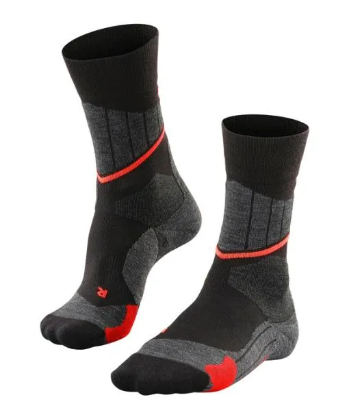 Women SC1 Women Skiing Socks Black FALKE Ski Socks