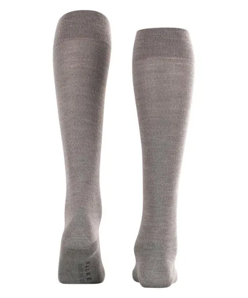 Women Sensitive Berlin Women Kneehigh Socks Light Grey Mel FALKE Functionals