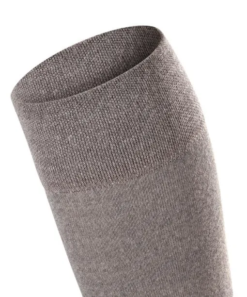Women Sensitive Berlin Women Kneehigh Socks Light Grey Mel FALKE Functionals