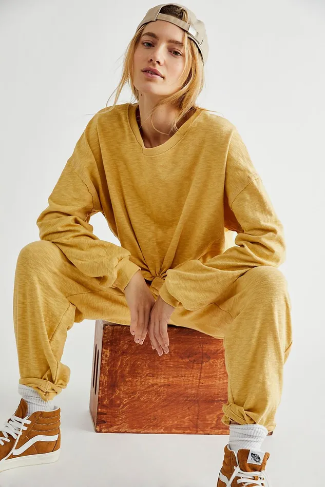 Women Sets Free People Culver City Set Gold Finch