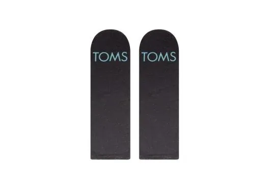 Women Sheer Quarter Crew Socks Sheer Black TOMS Sneakers