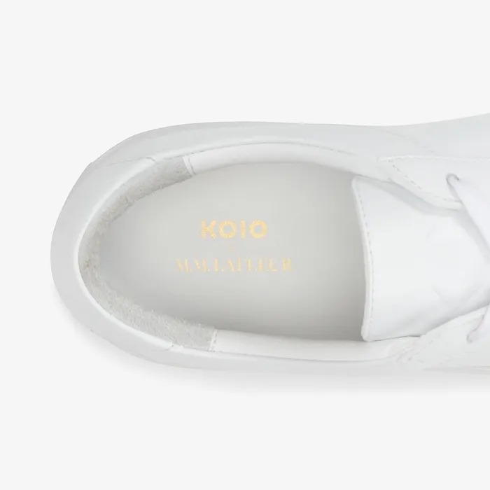 Women Shoes M M LaFleur The MMLaFleur x Koio Capri LowTop Sneakers 8211 Leather White