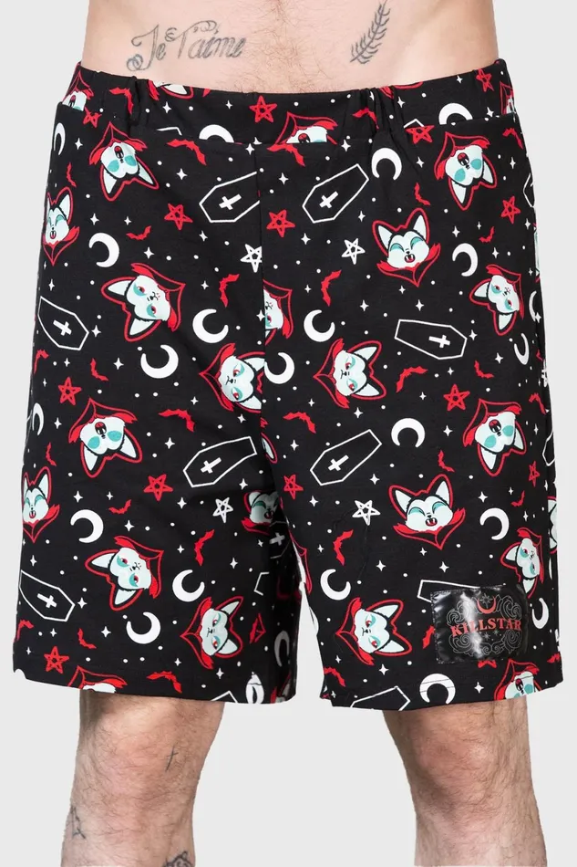 Women Shorts Killstar Lil Vampurr Long Shorts