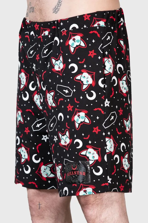 Women Shorts Killstar Lil Vampurr Long Shorts