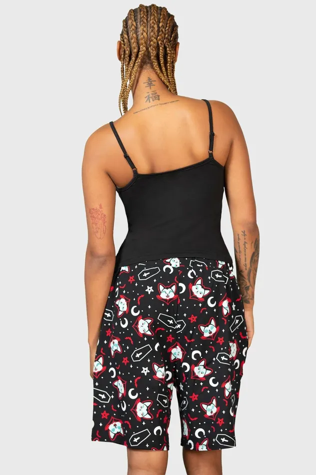 Women Shorts Killstar Lil Vampurr Long Shorts