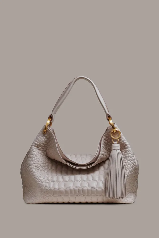 Women Shoulder And Hobo Bags Donna Karan GLENWOOD SHOULDER BAG Sand