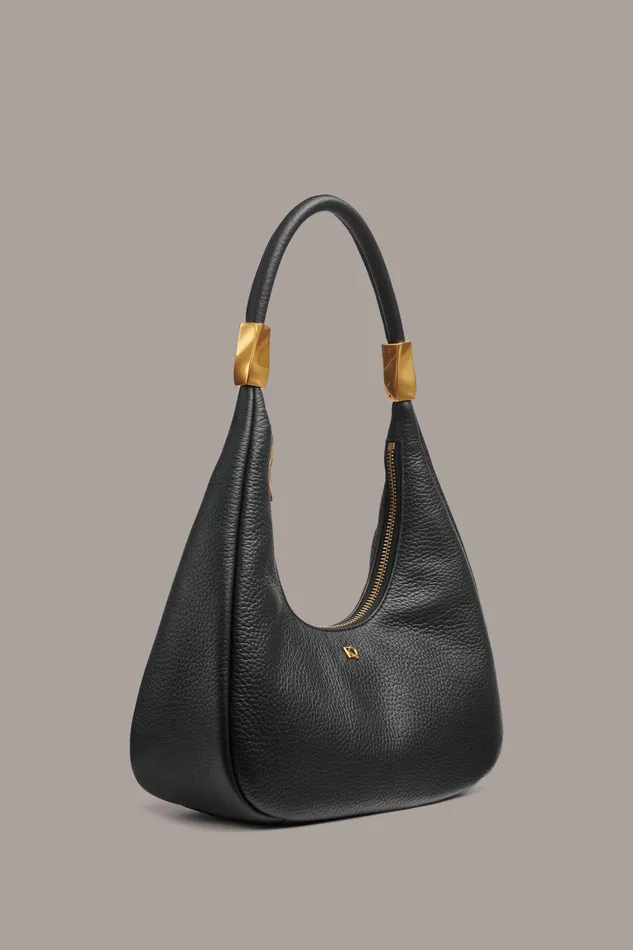 Women Shoulder And Hobo Bags Donna Karan QUOGUE SMALL HOBO BAG Black