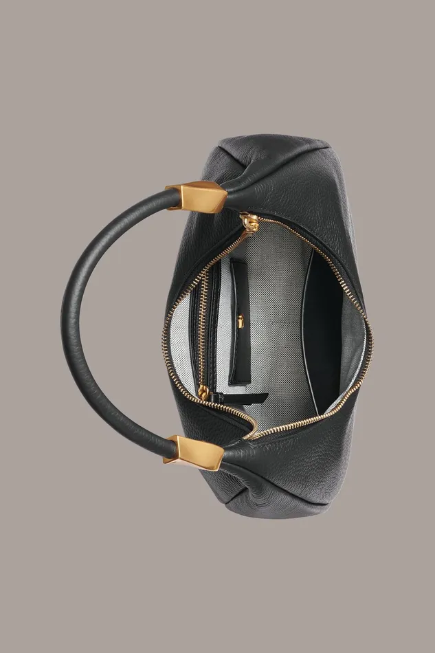Women Shoulder And Hobo Bags Donna Karan QUOGUE SMALL HOBO BAG Black
