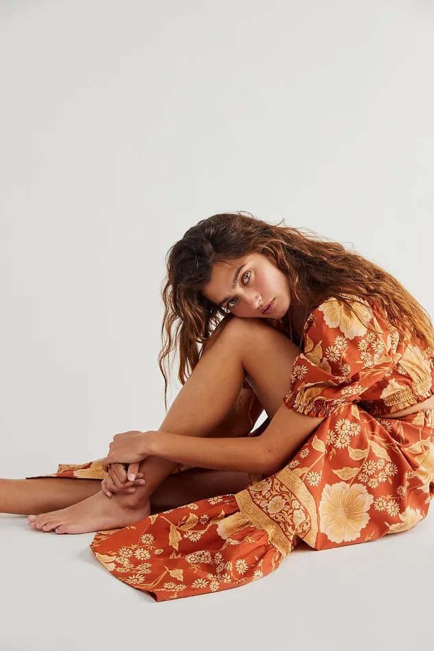 Women Skirts Free People Sloan Set Ochre
