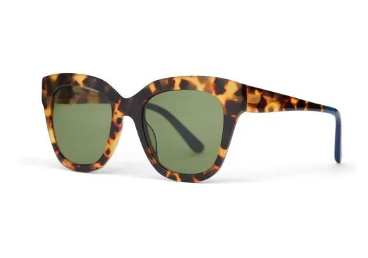Women Sloane Blonde Tortoise TOMS Sunglasses
