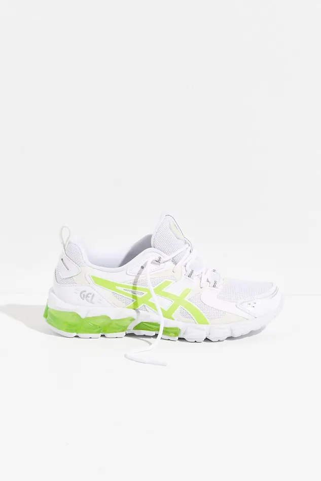 Women Sneakers Free People Asics Gel Quantum 180 Sneakers White Hazard Green