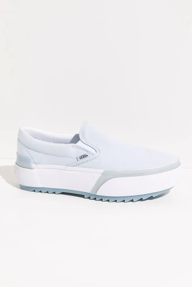 Women Sneakers Free People UA Classic Pastel SlipOn Sneakers Ballad Blue True White