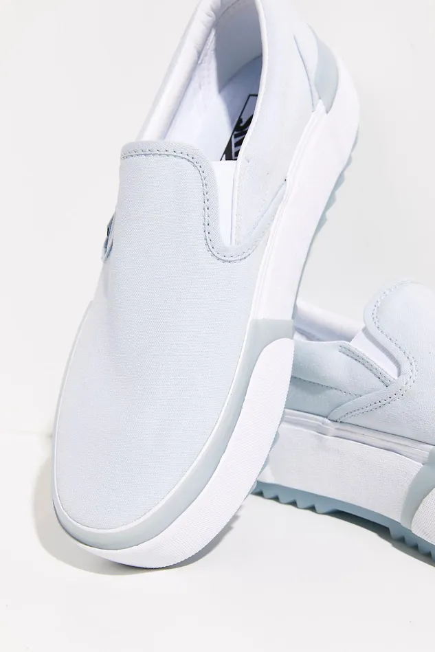 Women Sneakers Free People UA Classic Pastel SlipOn Sneakers Ballad Blue True White