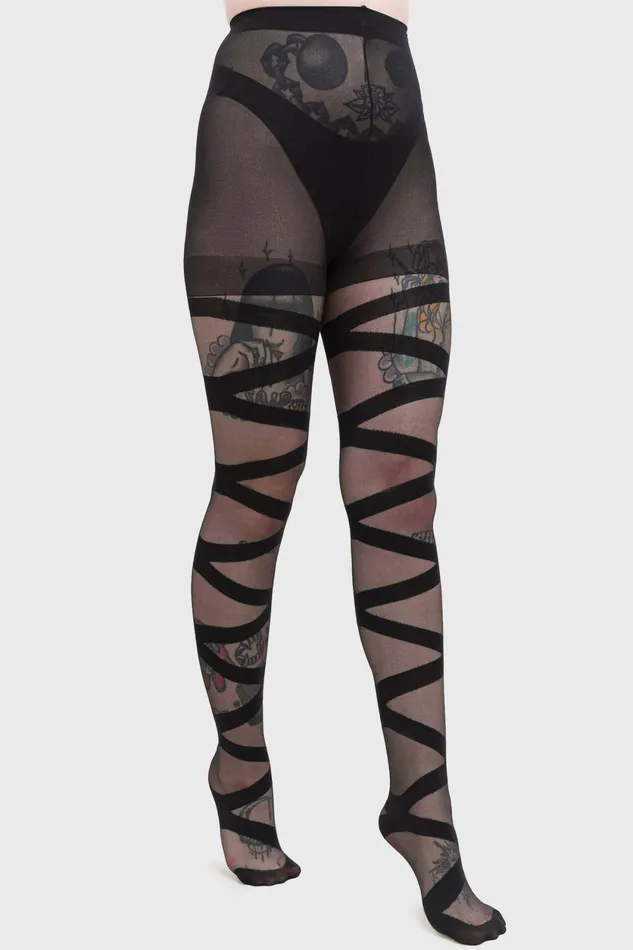 Women Socks and Tights Killstar Spirit Energy Tights
