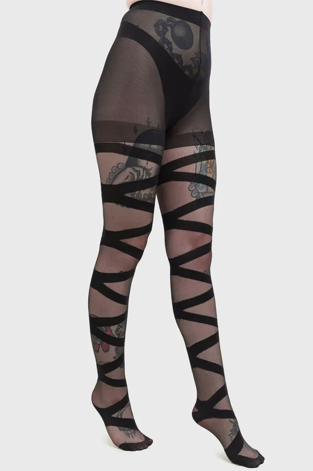 Women Socks and Tights Killstar Spirit Energy Tights