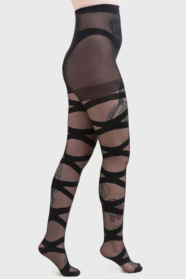 Women Socks and Tights Killstar Spirit Energy Tights