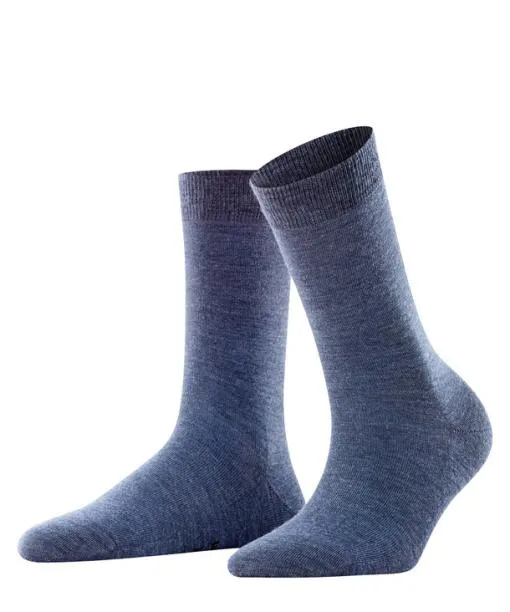 Women Softmerino Women Socks Dark Blue Mel FALKE Socks