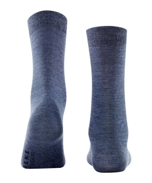 Women Softmerino Women Socks Dark Blue Mel FALKE Socks