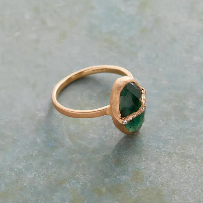 Women Sparkling Emerald Ring Sundance Catalog Rings Women Sparkling Emerald Ring Sundance Catalog Rings
