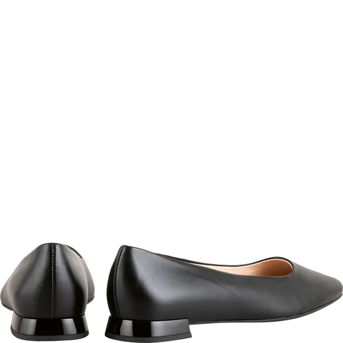 Women Squared Ballerinas Black HGL Ballerinas