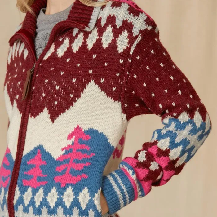 Women Starlit Slopes Cardigan Petite Maroon Sundance Catalog Sweaters Women Starlit Slopes Cardigan Petite Maroon Sundance Catalog Sweaters