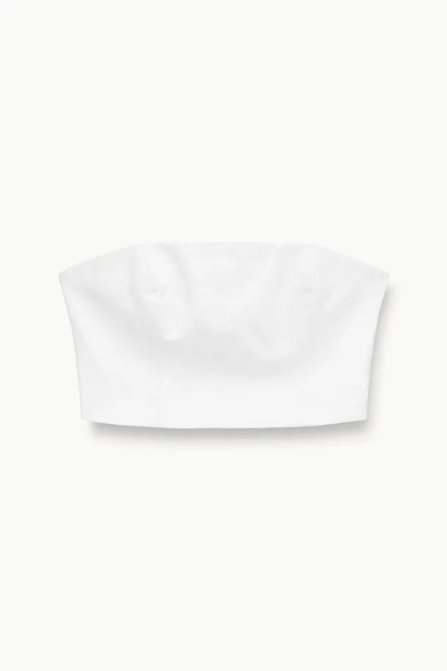 Women STAUD Bridal Dresses NYLA TOP WHITE