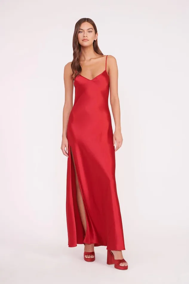 Women STAUD Dresses ALEXA DRESS RUBY
