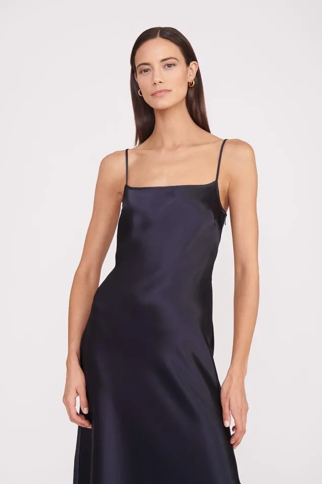 Women STAUD Dresses MEANDER DRESS NAVY Women STAUD Dresses MEANDER DRESS NAVY