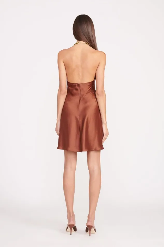 Women STAUD Dresses MINI FRANCOISE DRESS CLOVE