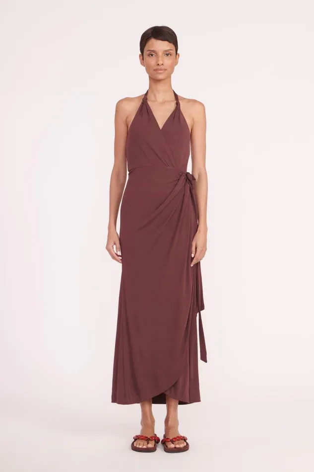 Women STAUD Dresses REAGAN DRESS BARK Women STAUD Dresses REAGAN DRESS BARK