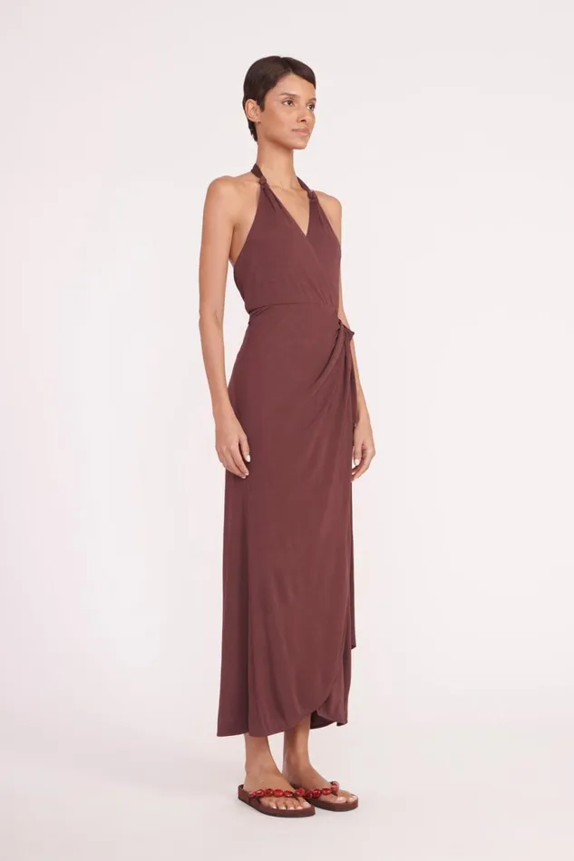 Women STAUD Dresses REAGAN DRESS BARK Women STAUD Dresses REAGAN DRESS BARK