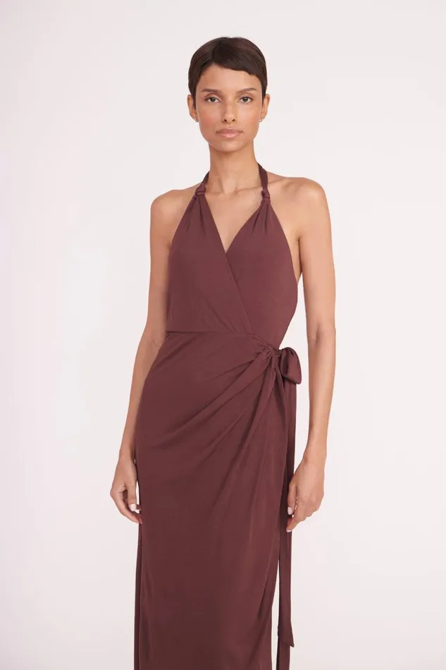 Women STAUD Dresses REAGAN DRESS BARK Women STAUD Dresses REAGAN DRESS BARK
