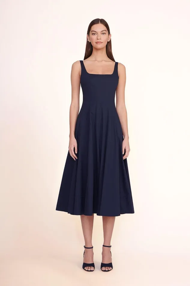 Women STAUD Dresses WELLS DRESS NAVY