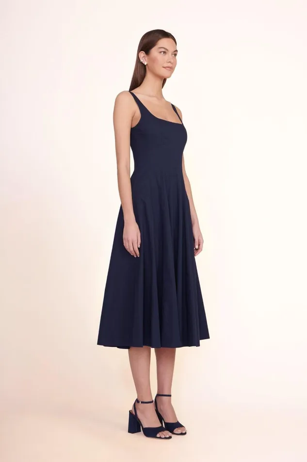 Women STAUD Dresses WELLS DRESS NAVY Women STAUD Dresses WELLS DRESS NAVY