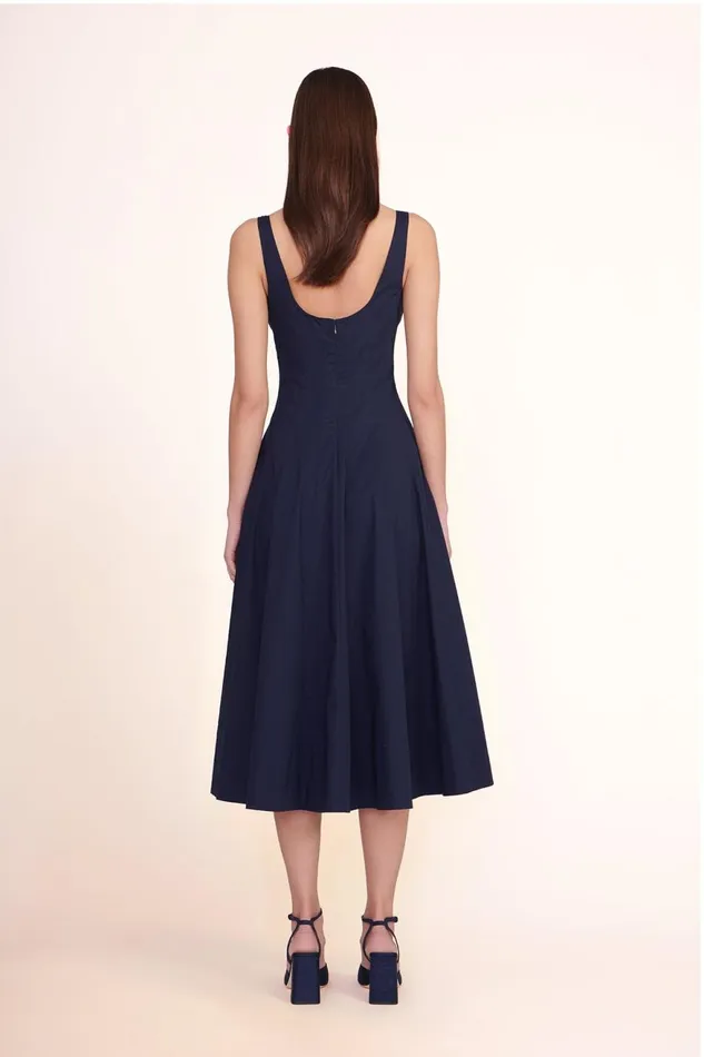 Women STAUD Dresses WELLS DRESS NAVY Women STAUD Dresses WELLS DRESS NAVY