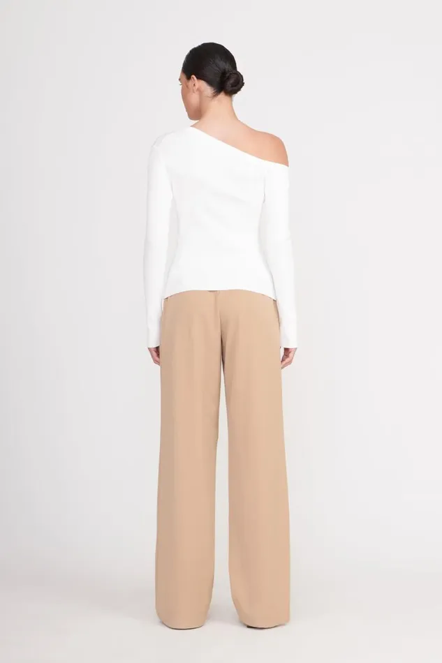 Women STAUD Knits CRAFTSMAN SWEATER IVORY