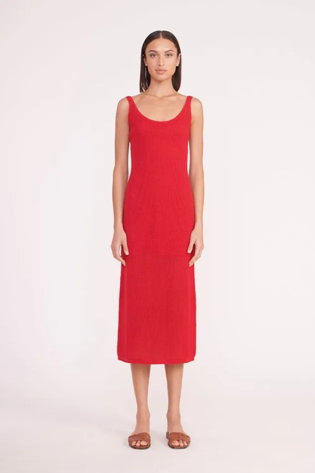 Women STAUD Knits JESSICA COVERUP DRESS RUBY