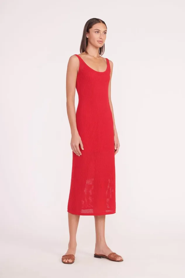 Women STAUD Knits JESSICA COVERUP DRESS RUBY