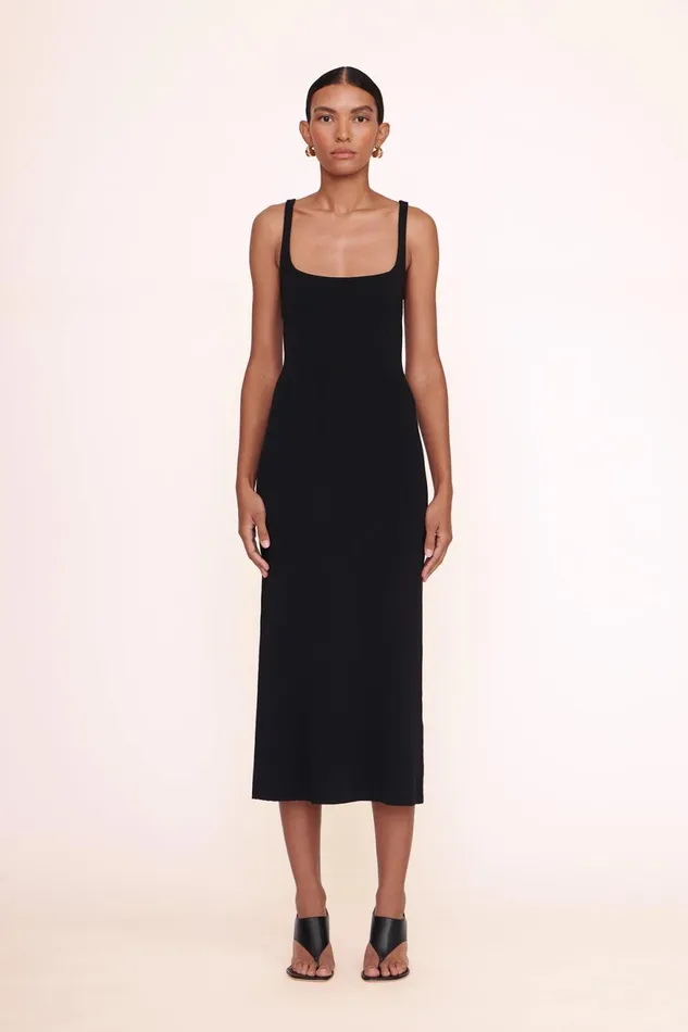 Women STAUD Knits PAITYN DRESS BLACK
