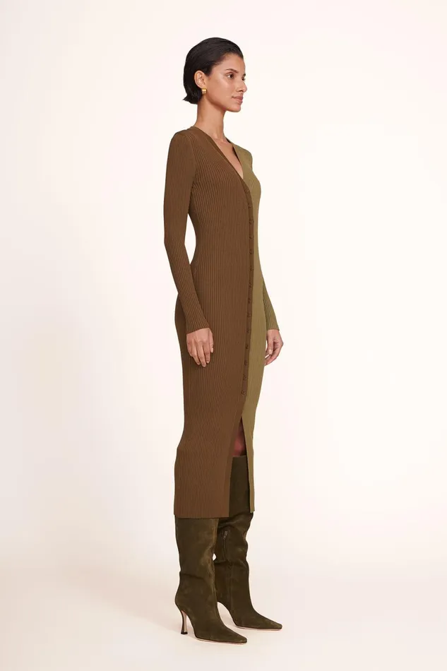 Women STAUD Knits SHOKO SWEATER AVOCADO OLIVE