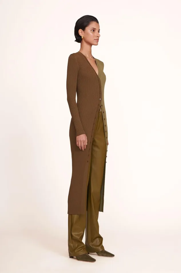 Women STAUD Knits SHOKO SWEATER AVOCADO OLIVE