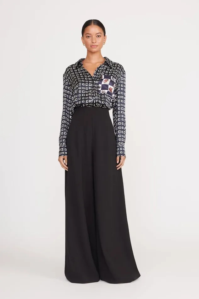 Women STAUD Occasion Dresses CALEB PANT BLACK