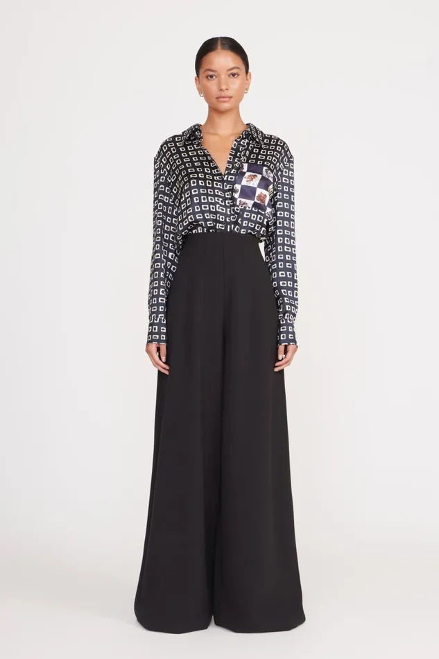 Women STAUD Occasion Dresses CALEB PANT BLACK