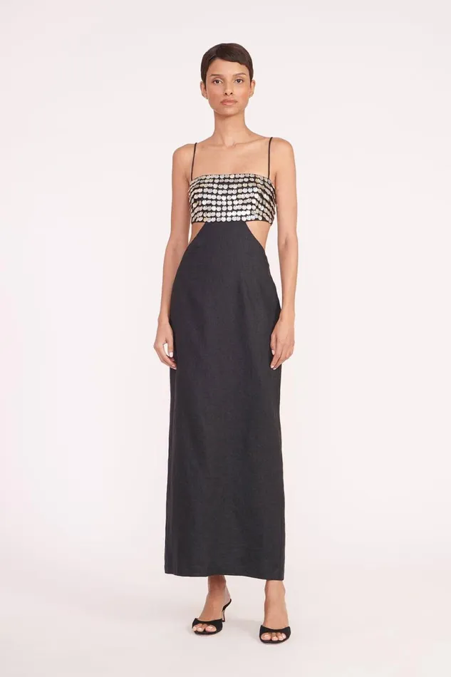 Women STAUD Occasion Dresses JADA DRESS BLACK