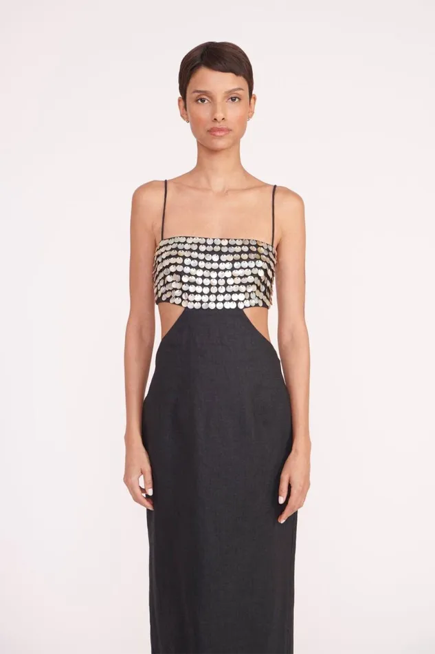 Women STAUD Occasion Dresses JADA DRESS BLACK