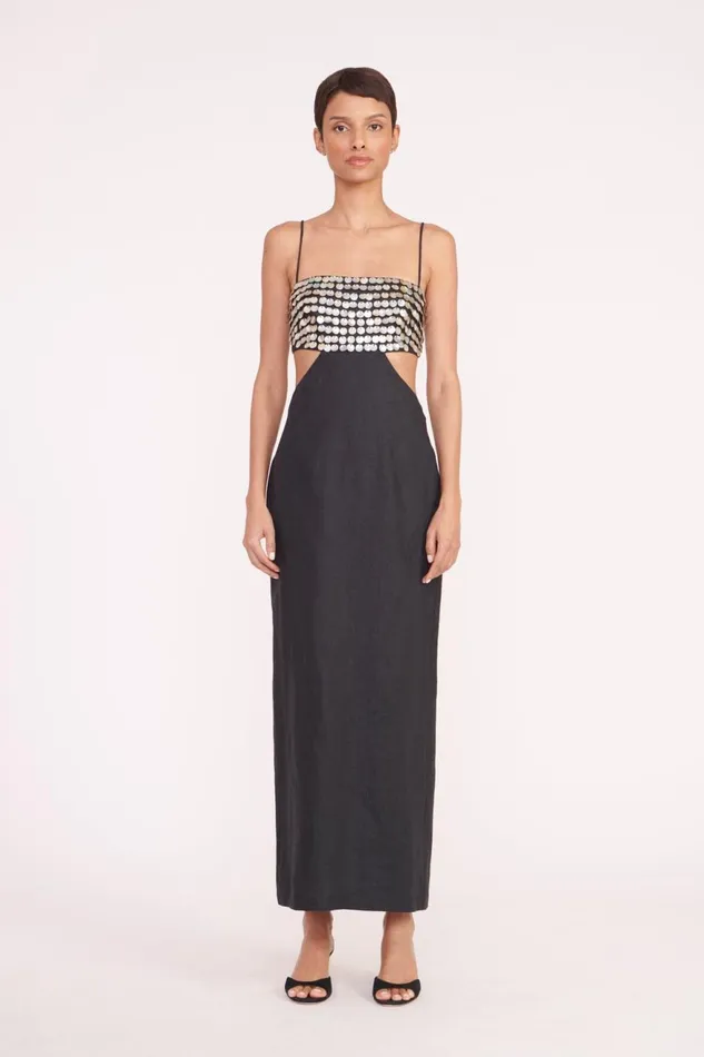 Women STAUD Occasion Dresses JADA DRESS BLACK